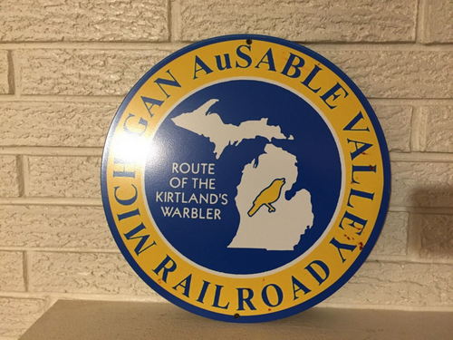 Michigan AuSable Valley Railroad - Sign